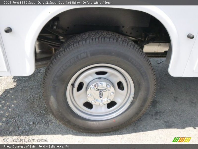 Oxford White / Steel 2015 Ford F350 Super Duty XL Super Cab 4x4 Utility