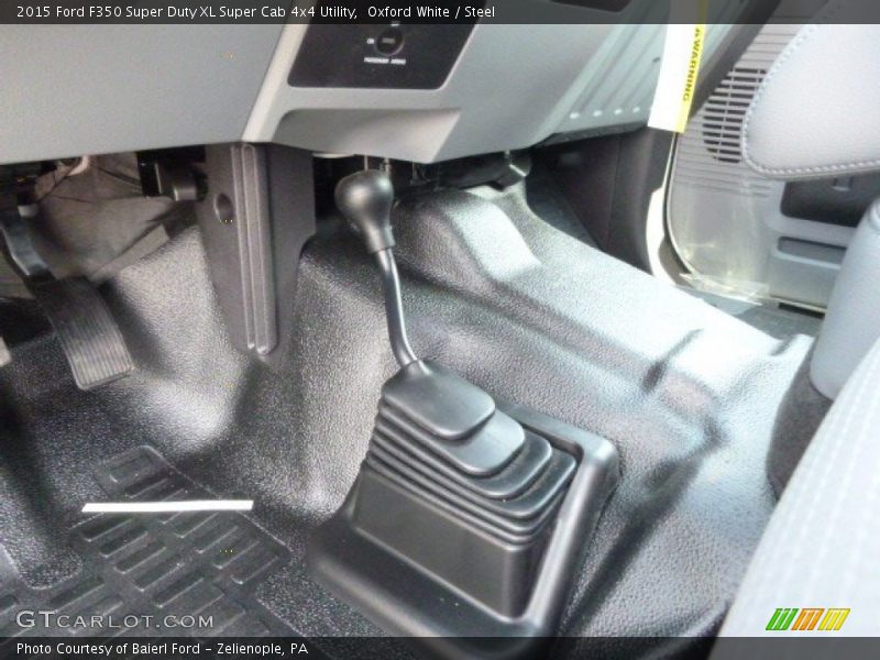 Oxford White / Steel 2015 Ford F350 Super Duty XL Super Cab 4x4 Utility