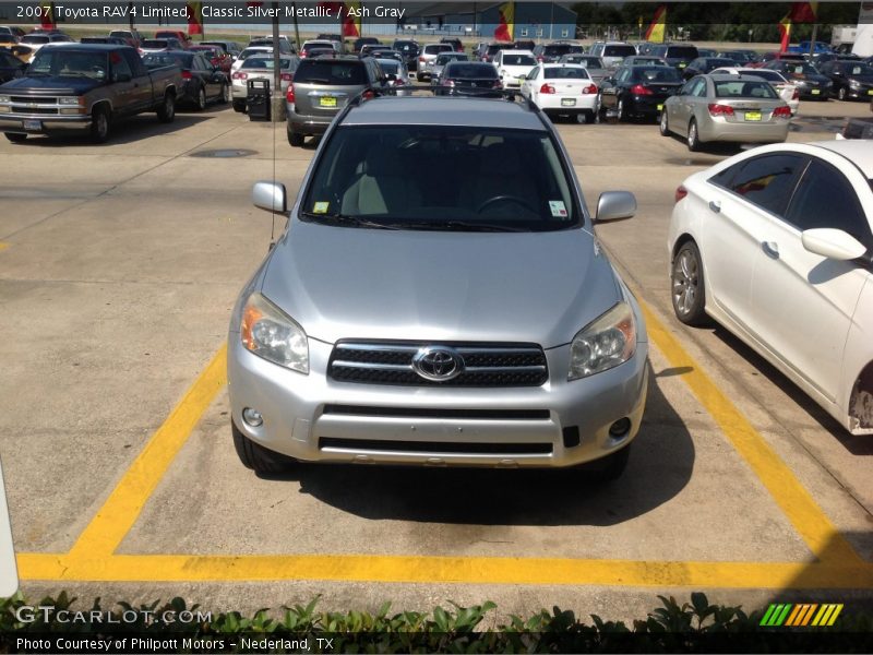 Classic Silver Metallic / Ash Gray 2007 Toyota RAV4 Limited