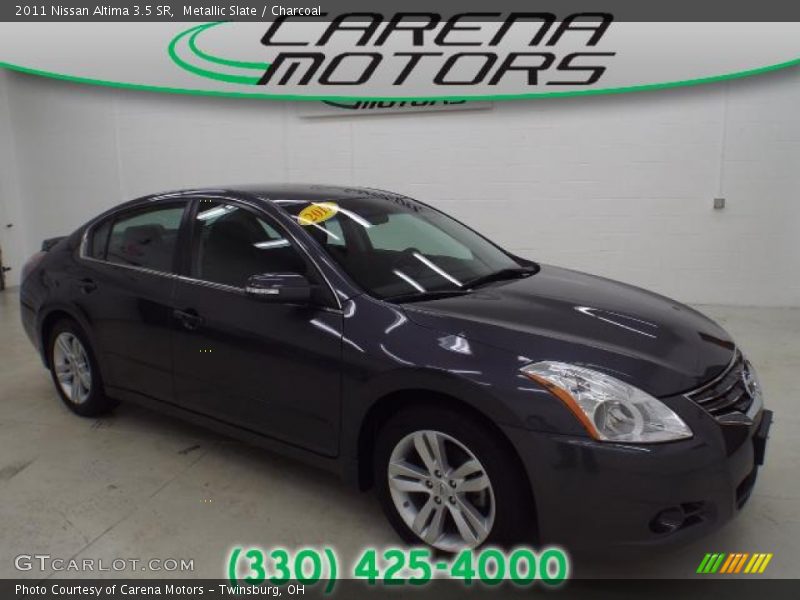 Metallic Slate / Charcoal 2011 Nissan Altima 3.5 SR