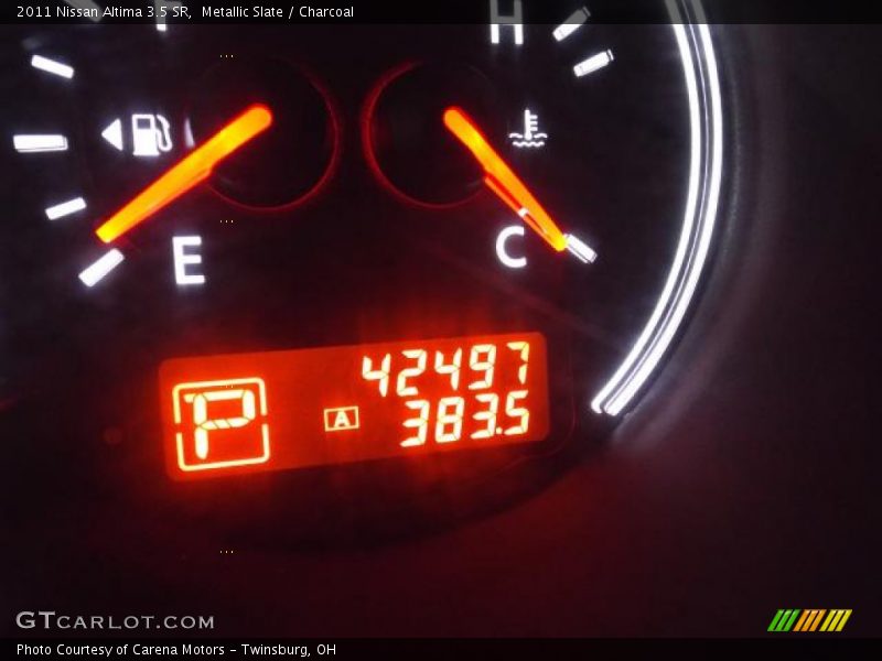 Metallic Slate / Charcoal 2011 Nissan Altima 3.5 SR