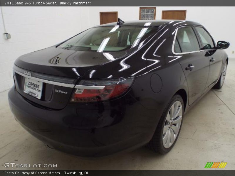 Black / Parchment 2011 Saab 9-5 Turbo4 Sedan