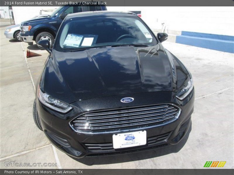 Tuxedo Black / Charcoal Black 2014 Ford Fusion Hybrid SE