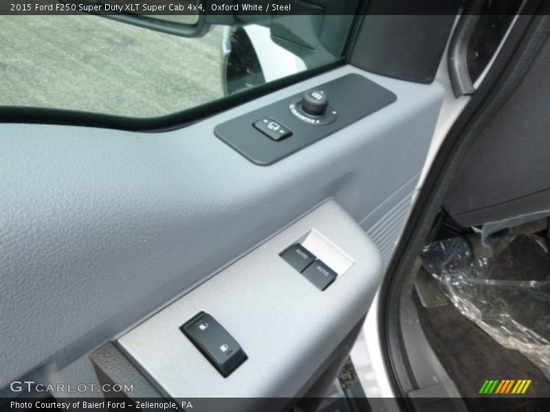 Oxford White / Steel 2015 Ford F250 Super Duty XLT Super Cab 4x4