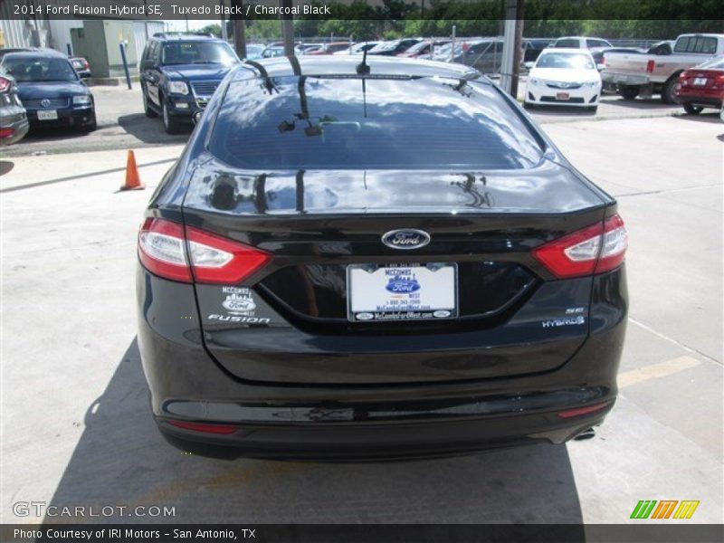 Tuxedo Black / Charcoal Black 2014 Ford Fusion Hybrid SE