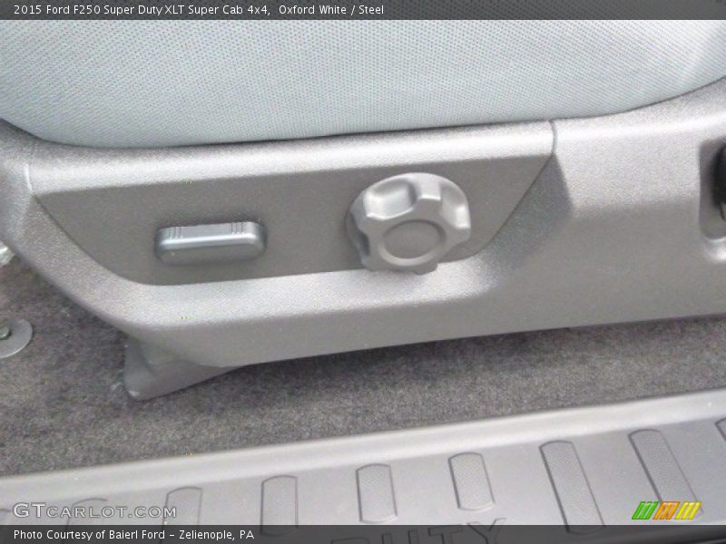 Oxford White / Steel 2015 Ford F250 Super Duty XLT Super Cab 4x4