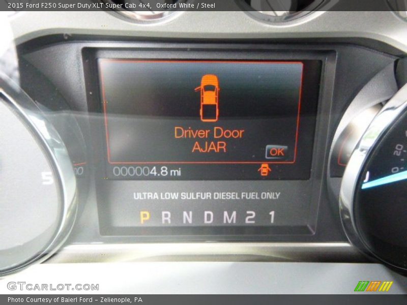 Oxford White / Steel 2015 Ford F250 Super Duty XLT Super Cab 4x4