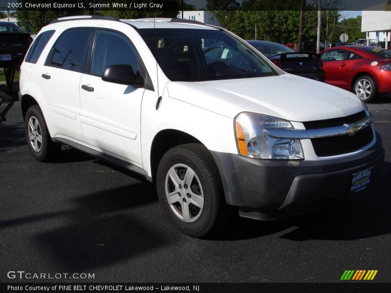 Summit White / Light Gray 2005 Chevrolet Equinox LS