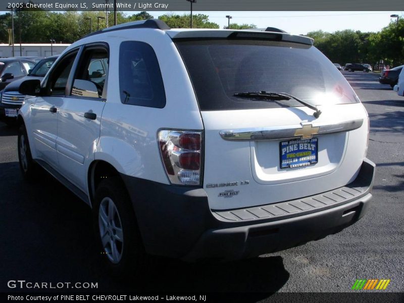 Summit White / Light Gray 2005 Chevrolet Equinox LS