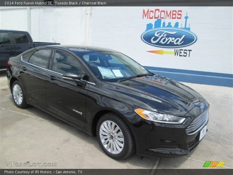 Tuxedo Black / Charcoal Black 2014 Ford Fusion Hybrid SE