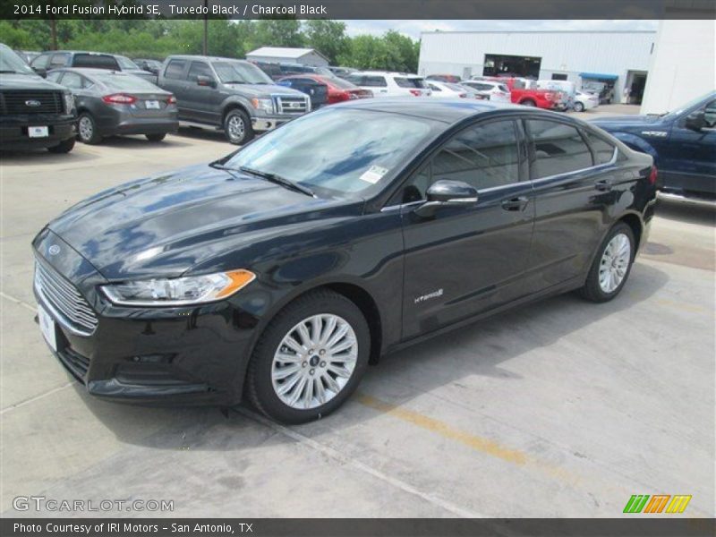 Tuxedo Black / Charcoal Black 2014 Ford Fusion Hybrid SE
