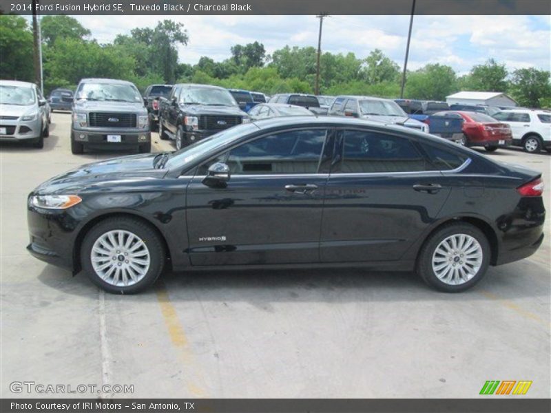 Tuxedo Black / Charcoal Black 2014 Ford Fusion Hybrid SE