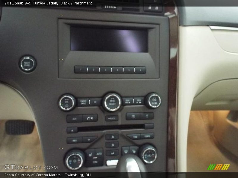 Black / Parchment 2011 Saab 9-5 Turbo4 Sedan