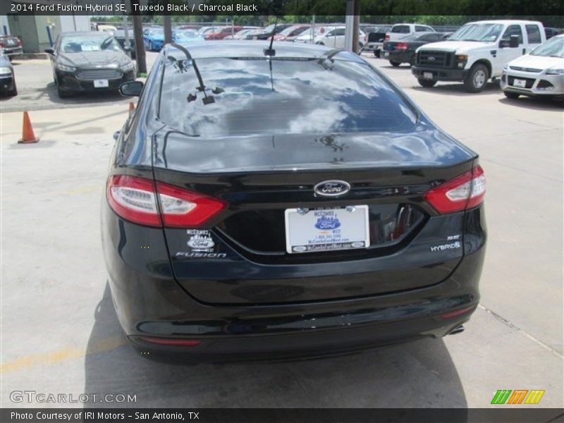 Tuxedo Black / Charcoal Black 2014 Ford Fusion Hybrid SE