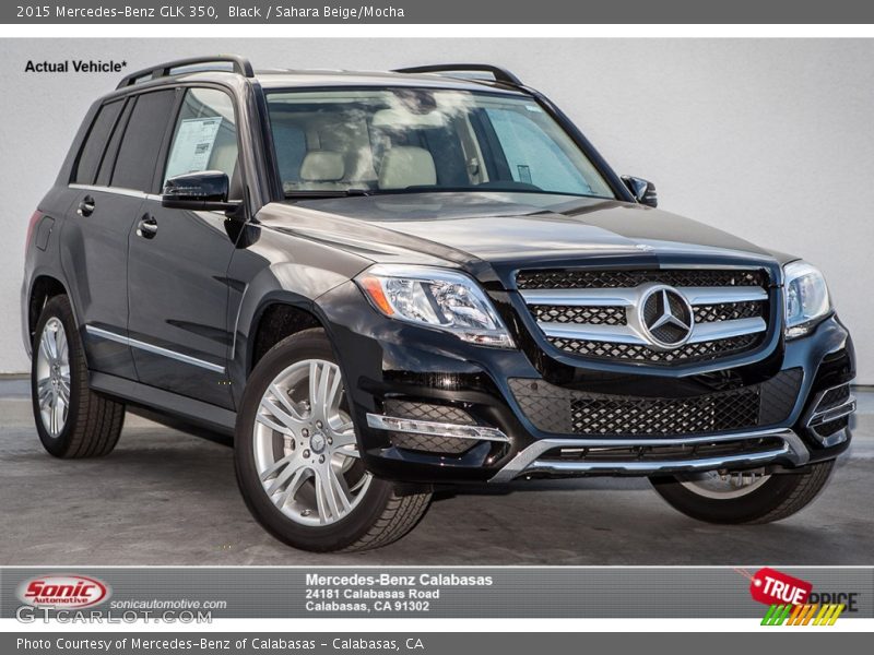 Black / Sahara Beige/Mocha 2015 Mercedes-Benz GLK 350