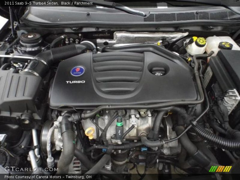 Black / Parchment 2011 Saab 9-5 Turbo4 Sedan