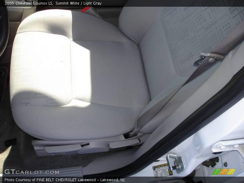 Summit White / Light Gray 2005 Chevrolet Equinox LS