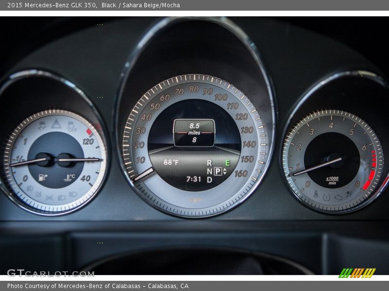 Black / Sahara Beige/Mocha 2015 Mercedes-Benz GLK 350