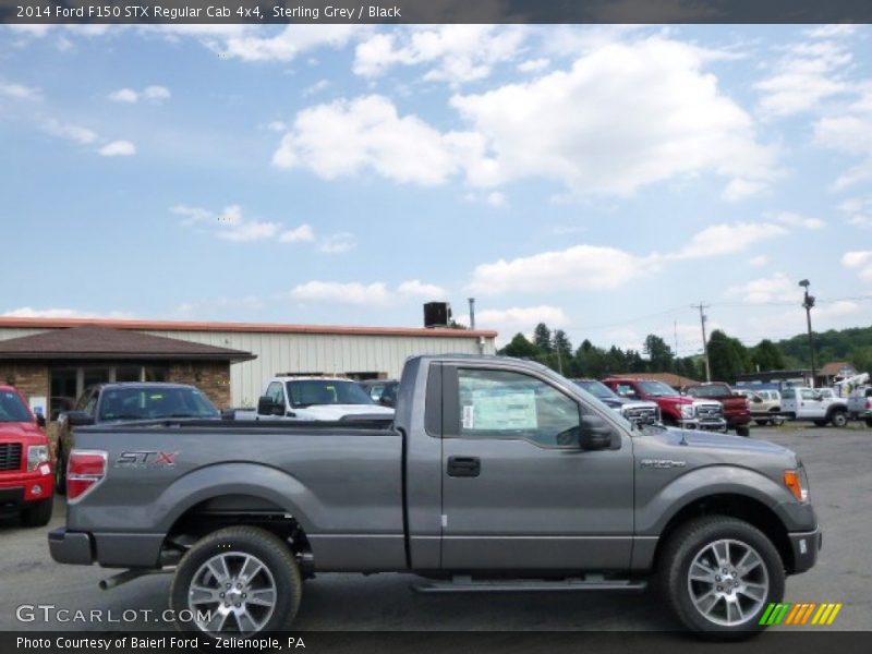  2014 F150 STX Regular Cab 4x4 Sterling Grey