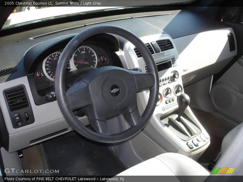 Summit White / Light Gray 2005 Chevrolet Equinox LS