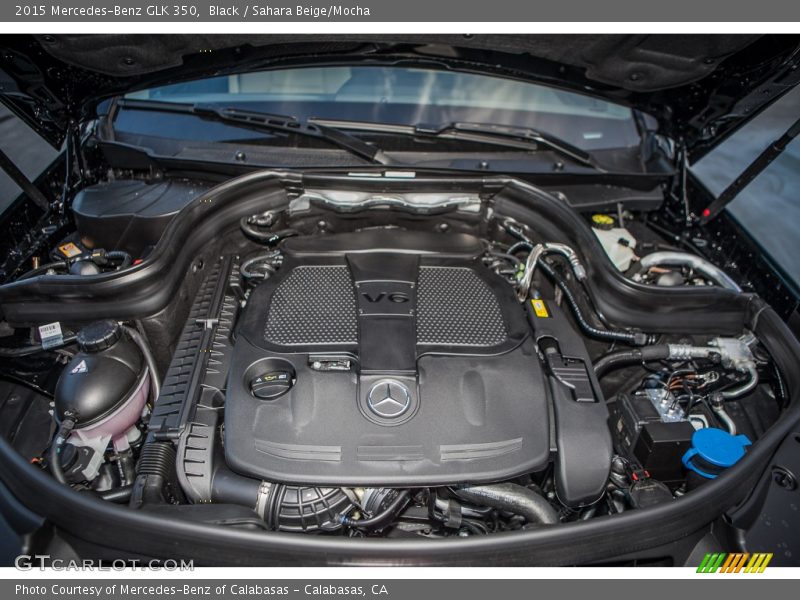 Black / Sahara Beige/Mocha 2015 Mercedes-Benz GLK 350
