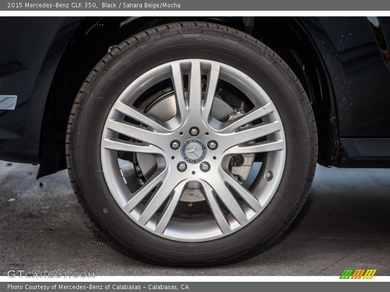 Black / Sahara Beige/Mocha 2015 Mercedes-Benz GLK 350