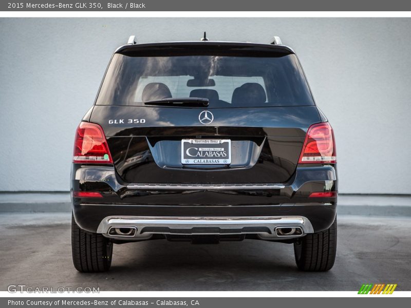 Black / Black 2015 Mercedes-Benz GLK 350