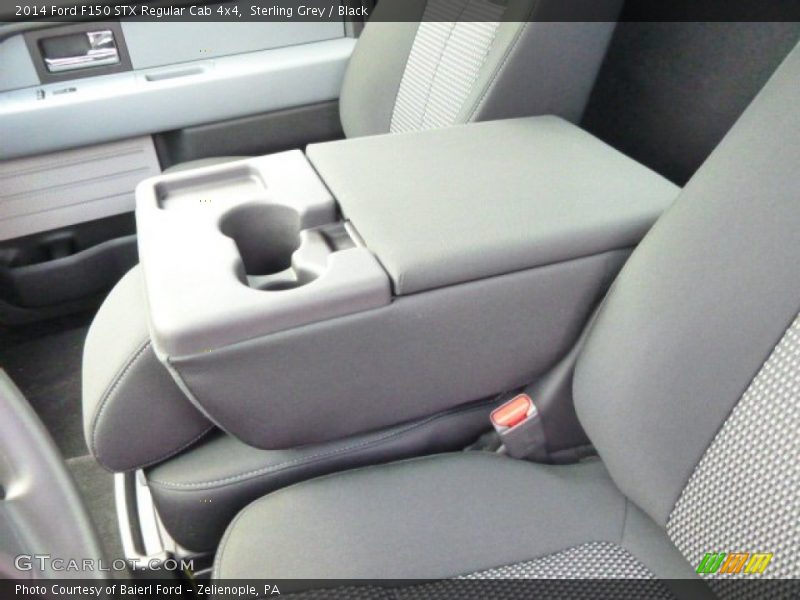 Sterling Grey / Black 2014 Ford F150 STX Regular Cab 4x4