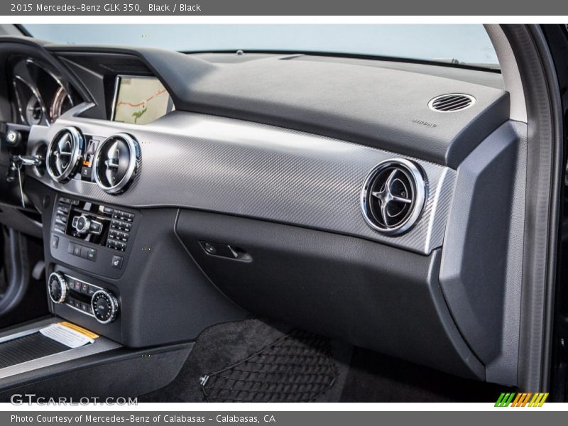 Black / Black 2015 Mercedes-Benz GLK 350