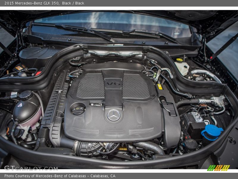 Black / Black 2015 Mercedes-Benz GLK 350
