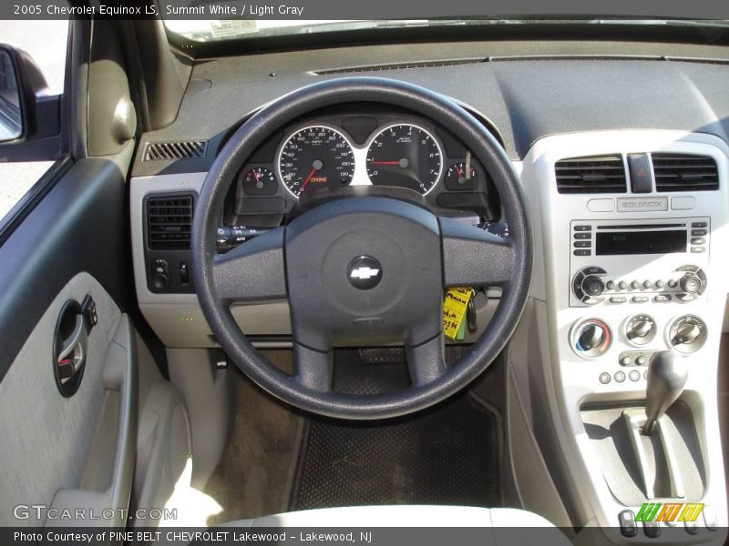 Summit White / Light Gray 2005 Chevrolet Equinox LS