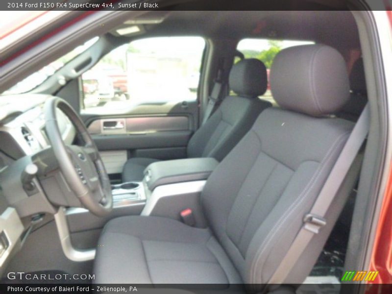 Sunset / Black 2014 Ford F150 FX4 SuperCrew 4x4