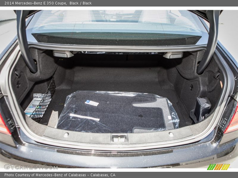 Black / Black 2014 Mercedes-Benz E 350 Coupe