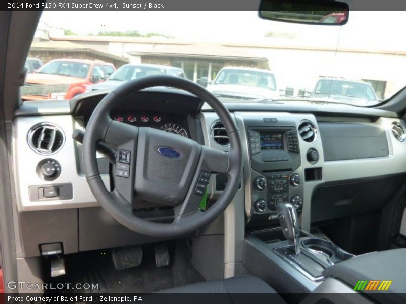 Sunset / Black 2014 Ford F150 FX4 SuperCrew 4x4