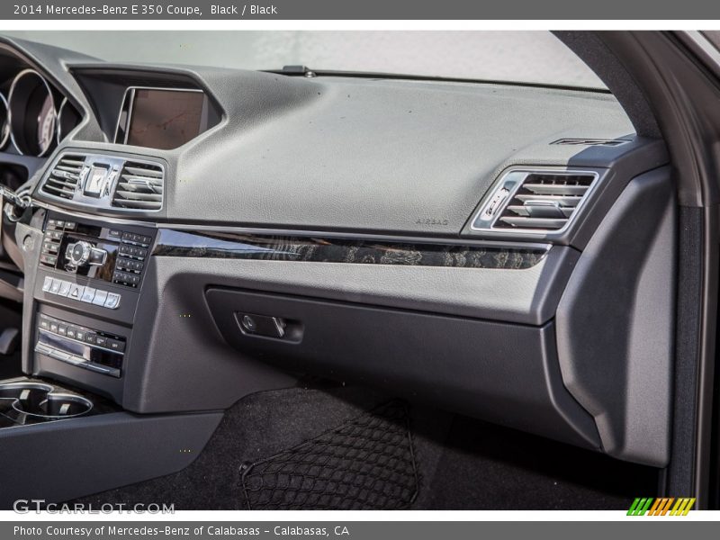 Black / Black 2014 Mercedes-Benz E 350 Coupe