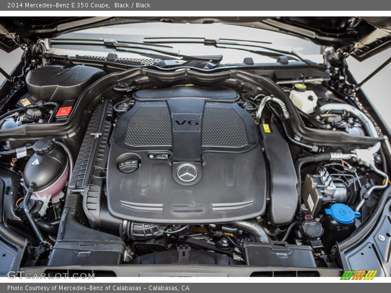 Black / Black 2014 Mercedes-Benz E 350 Coupe