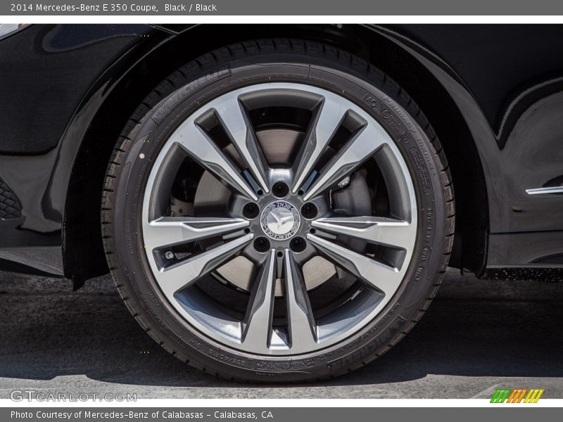Black / Black 2014 Mercedes-Benz E 350 Coupe