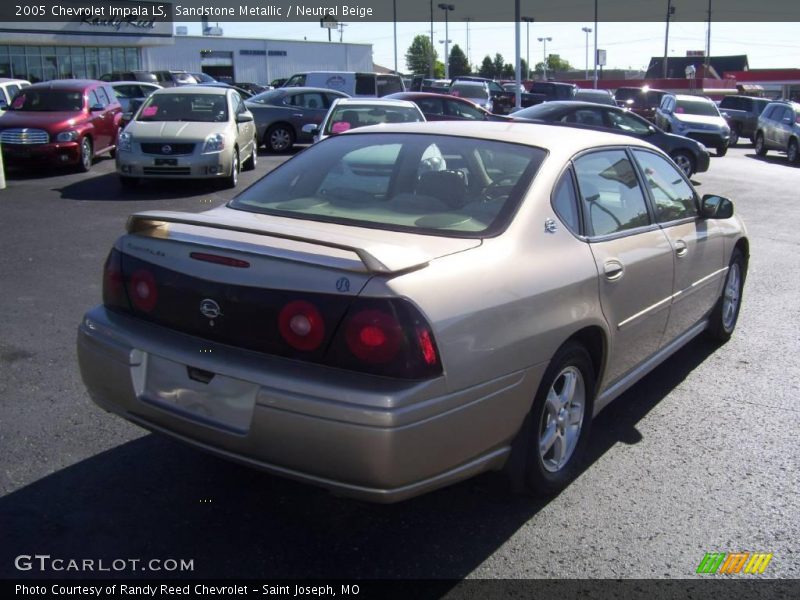 Sandstone Metallic / Neutral Beige 2005 Chevrolet Impala LS