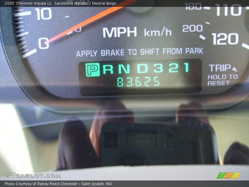 Sandstone Metallic / Neutral Beige 2005 Chevrolet Impala LS