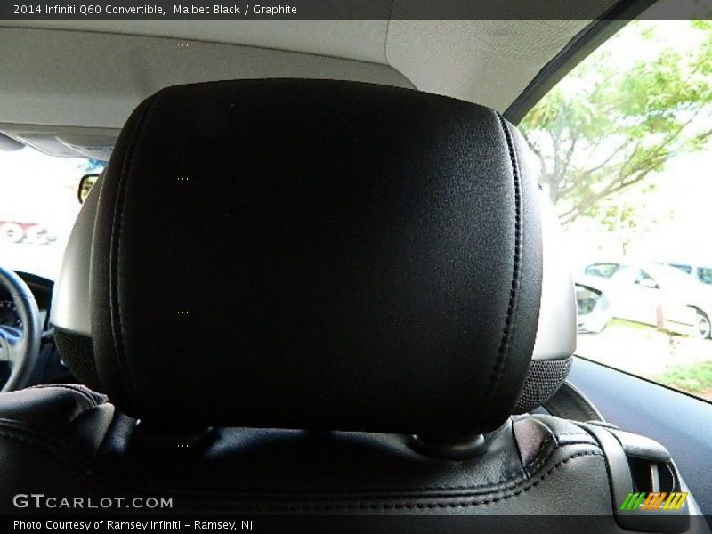 Malbec Black / Graphite 2014 Infiniti Q60 Convertible