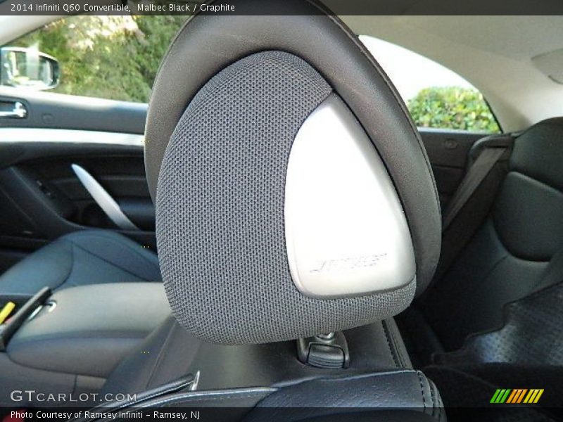 Malbec Black / Graphite 2014 Infiniti Q60 Convertible