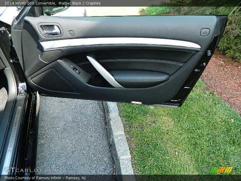 Malbec Black / Graphite 2014 Infiniti Q60 Convertible
