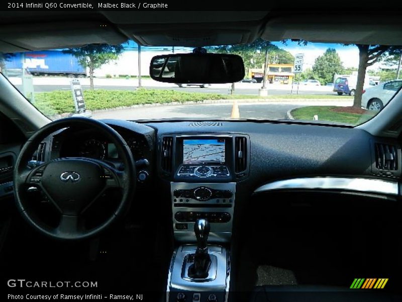Malbec Black / Graphite 2014 Infiniti Q60 Convertible