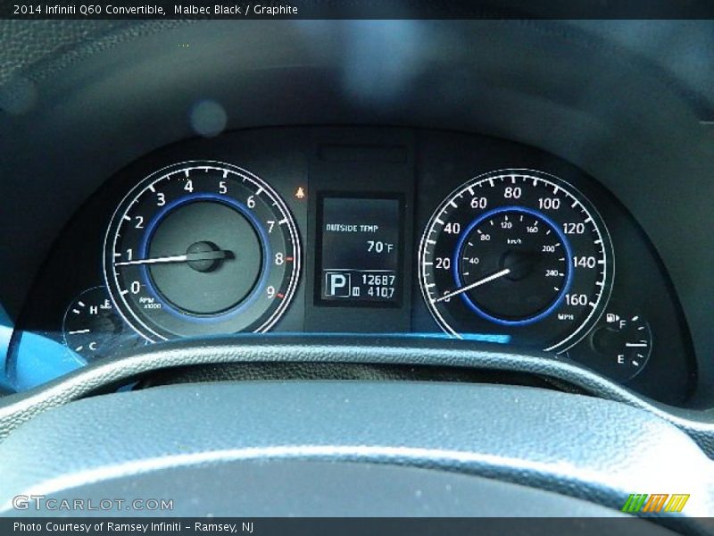 Malbec Black / Graphite 2014 Infiniti Q60 Convertible