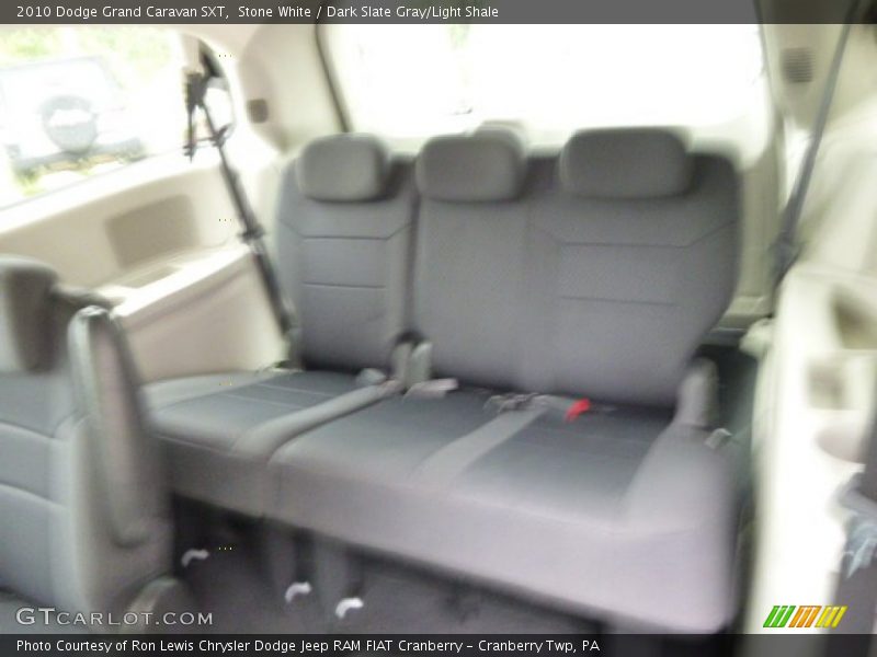 Stone White / Dark Slate Gray/Light Shale 2010 Dodge Grand Caravan SXT
