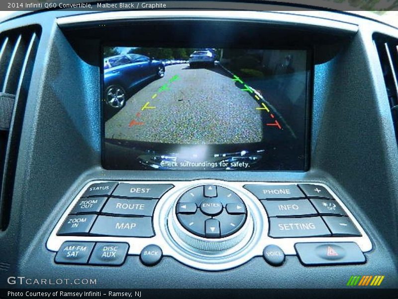 Malbec Black / Graphite 2014 Infiniti Q60 Convertible