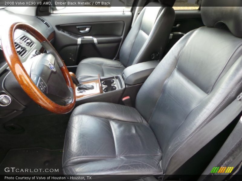 Ember Black Metallic / Off Black 2008 Volvo XC90 V8 AWD