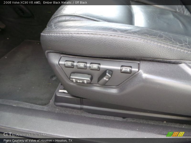 Ember Black Metallic / Off Black 2008 Volvo XC90 V8 AWD