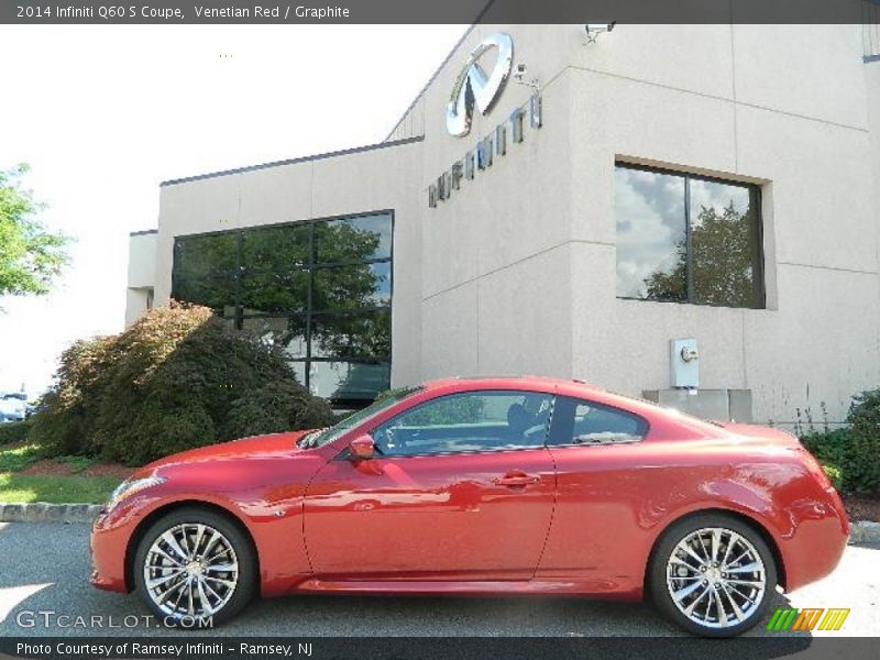  2014 Q60 S Coupe Venetian Red