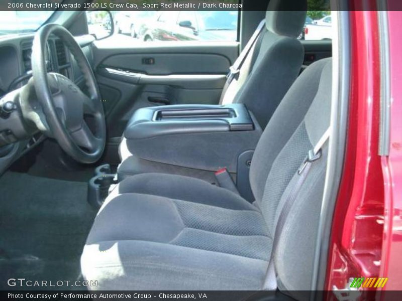 Sport Red Metallic / Dark Charcoal 2006 Chevrolet Silverado 1500 LS Crew Cab